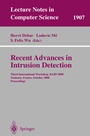 Cover: Recent Advances in Intrusion Detection - Springer