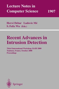 Enlarge image Cover: Recent Advances in Intrusion Detection - Springer