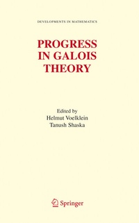 Abbildung von: Progress in Galois Theory - Springer