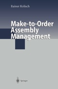 Cover: Make-to-Order Assembly Management - Springer