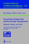 Cover: Knowledge Engineering and Knowledge Management. Methods, Models, and Tools - Springer