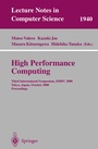 Cover: High Performance Computing - Springer