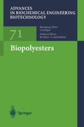 Cover: Biopolyesters - Springer