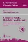 Cover: Computer Safety, Reliability, and Security - Springer