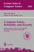 Cover: Computer Safety, Reliability, and Security - Springer