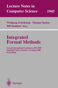 Enlarge image Cover: Integrated Formal Methods - Springer