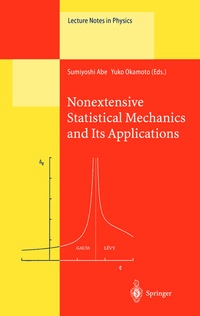 Enlarge image Cover: Nonextensive Statistical Mechanics and Its Applications - Springer