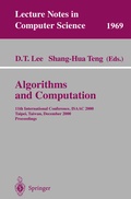 Cover: Algorithms and Computation - Springer