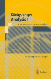 Abbildung von: Analysis 1 - Springer