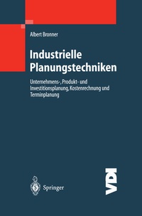 Abbildung von: Industrielle Planungstechniken - Springer