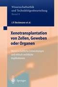 Cover: Xenotransplantation von Zellen, Geweben oder Organen - Springer