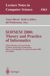 Abbildung von: SOFSEM 2000: Theory and Practice of Informatics - Springer