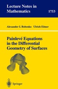 Bild: Painleve Equations in the Differential Geometry of Surfaces - Springer