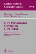 Cover: High Performance Computing - HiPC 2000 - Springer