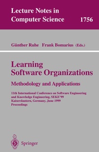 Enlarge image Cover: Learning Software Organizations: Methodology and Applications - Springer