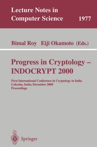 Abbildung von: Progress in Cryptology - INDOCRYPT 2000 - Springer
