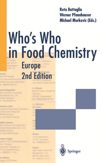 Abbildung von: Who's Who in Food Chemistry - Springer