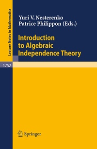 Abbildung von: Introduction to Algebraic Independence Theory - Springer