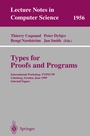 Cover: Types for Proofs and Programs - Springer