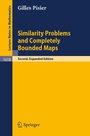 Cover: Similarity Problems and Completely Bounded Maps - Springer