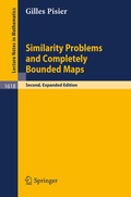 Cover: Similarity Problems and Completely Bounded Maps - Springer