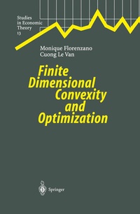 Abbildung von: Finite Dimensional Convexity and Optimization - Springer