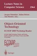 Cover: Object-Oriented Technology: ECOOP 2000 Workshop Reader - Springer
