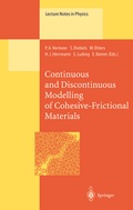 Cover: Continuous and Discontinuous Modelling of Cohesive-Frictional Materials - Springer