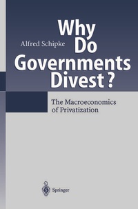 Enlarge image Cover: Why Do Governments Divest? - Springer