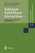 Cover: Pollutant-Solid Phase Interactions Mechanisms, Chemistry and Modeling - Springer