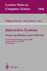 Enlarge image Cover: Interactive Systems. Design, Specification, and Verification - Springer