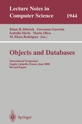 Cover: Objects and Databases - Springer