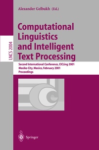 Abbildung von: Computational Linguistics and Intelligent Text Processing - Springer