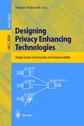 Cover: Designing Privacy Enhancing Technologies - Springer