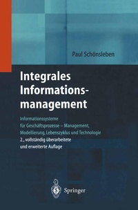 Enlarge image Cover: Integrales Informationsmanagement - Springer