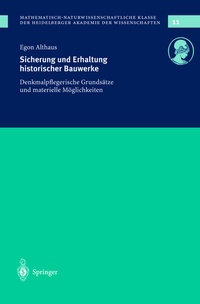 Abbildung von: Sicherung und Erhaltung historischer Bauwerke - Springer