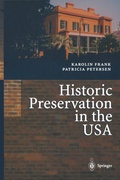 Cover: Historic Preservation in the USA - Springer