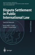 Abbildung von: Dispute Settlement in Public International Law - Springer
