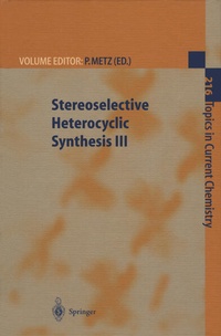 Enlarge image Cover: Stereoselective Heterocyclic Synthesis III - Springer