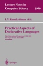 Cover: Practical Aspects of Declarative Languages - Springer