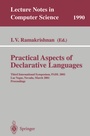 Cover: Practical Aspects of Declarative Languages - Springer