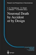 Cover: Neuronal Death by Accident or by Design - Springer