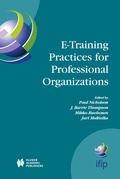 Bild: E-Training Practices for Professional Organizations - Springer