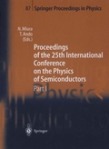 Cover: Proceedings of the 25th International Conference on the Physics of Semiconductors Part I - Springer