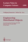 Cover: Engineering Distributed Objects - Springer
