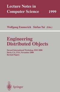 Abbildung von: Engineering Distributed Objects - Springer