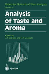 Enlarge image Cover: Analysis of Taste and Aroma - Springer