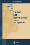 Cover: Clusters and Nanomaterials - Springer