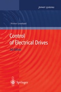 Cover: Control of Electrical Drives - Springer