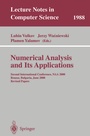 Cover: Numerical Analysis and Its Applications - Springer